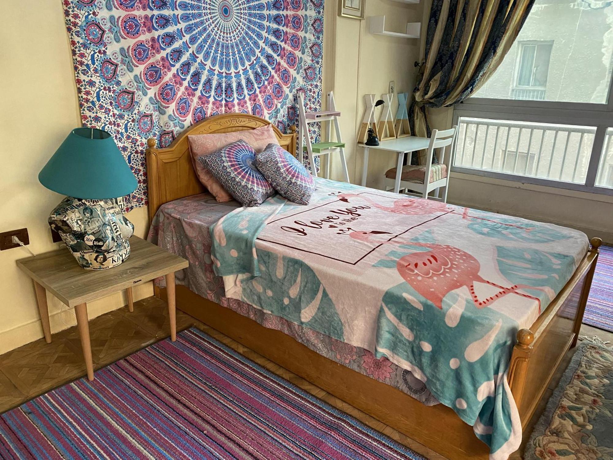 Flamingo 5 Stars Cozy Room - With Ac Cairo Exterior foto
